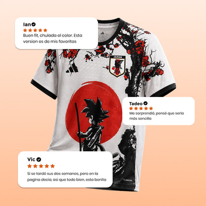 Jersey Japón Dragon Ball Goku Niño Edición Especial