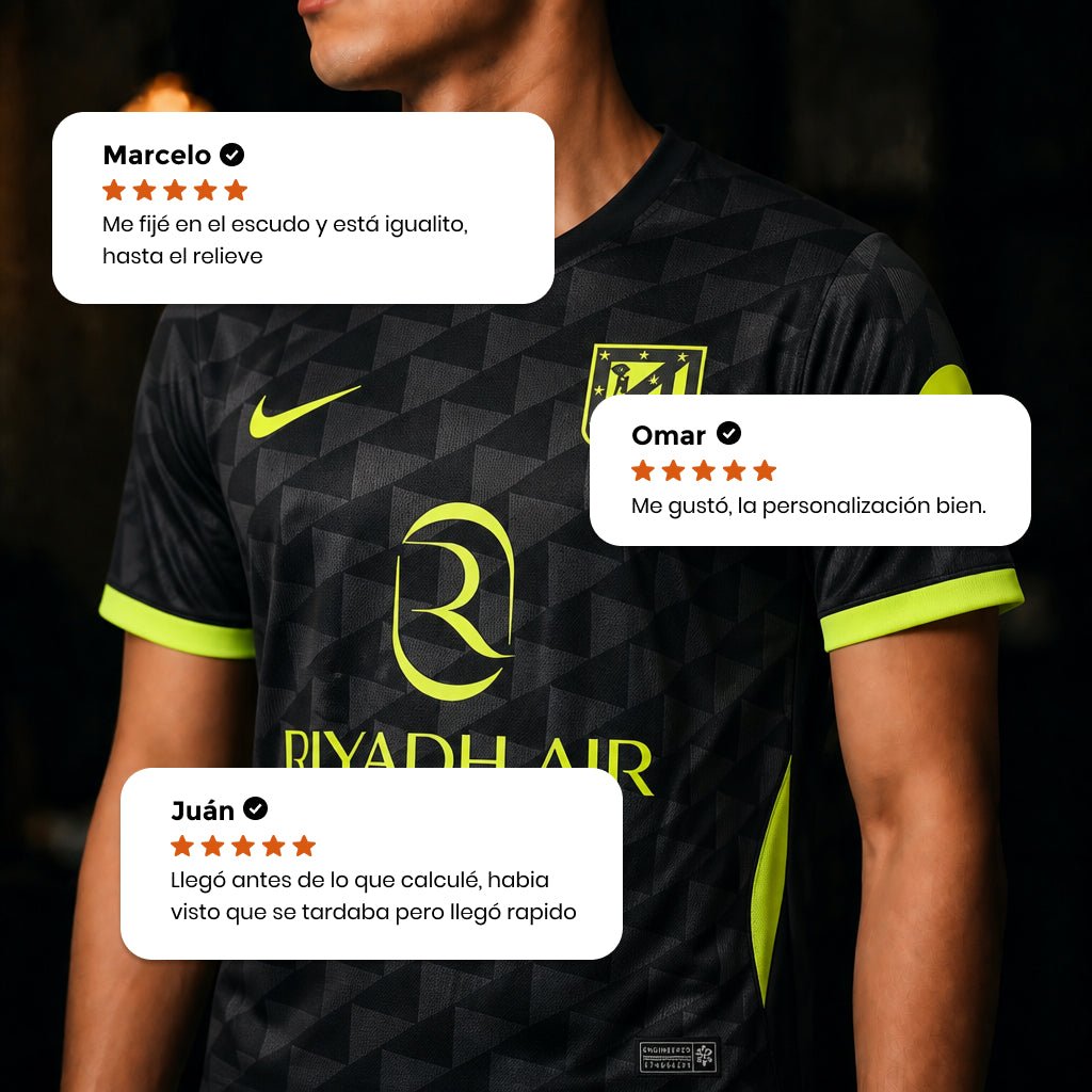 Jersey Atlético de Madrid 2026/27 Visitante - Fifas Club