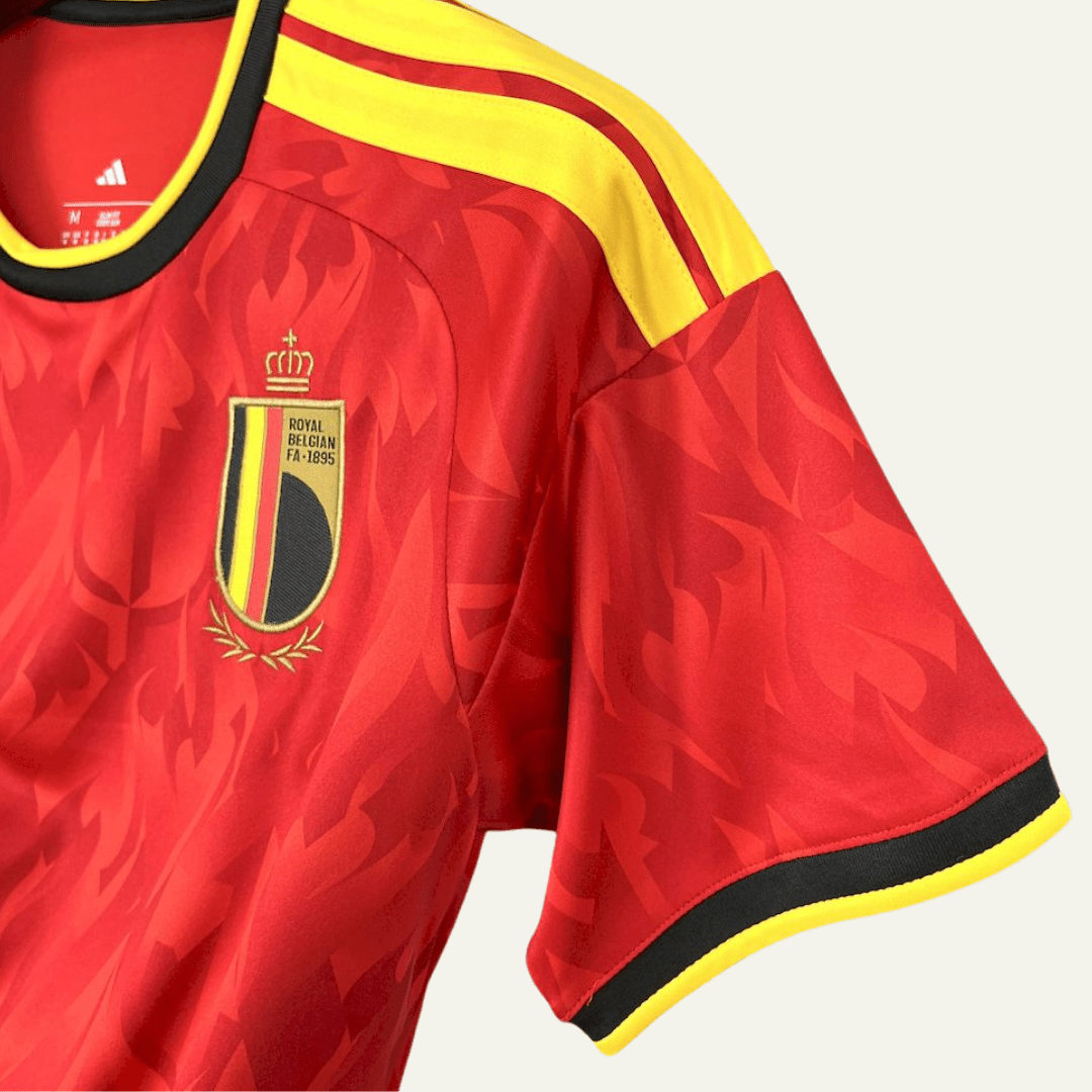 Jersey Bélgica Mundial 2026 | Manga Corta – Edición Copa del Mundo - Fifas Club