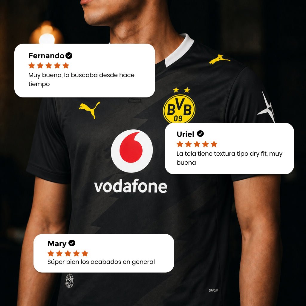 Jersey Borussia Dortmund 2026/27 Visitante - Fifas Club