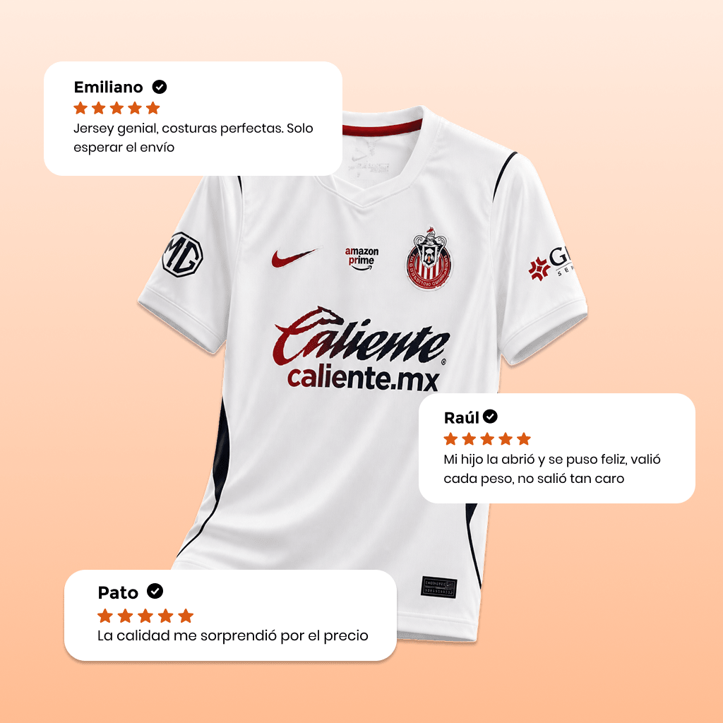 Jersey Chivas 2025/26 Visitante - Fifas Club