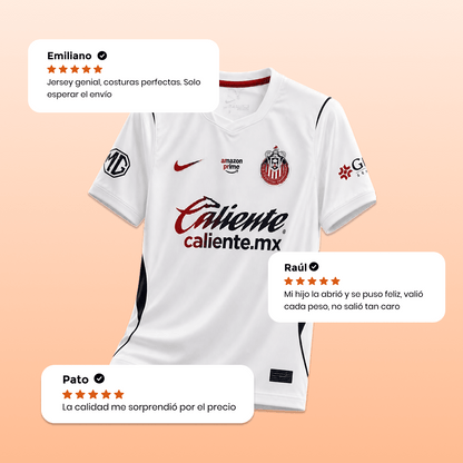 Jersey Chivas 2025/26 Visitante - Fifas Club