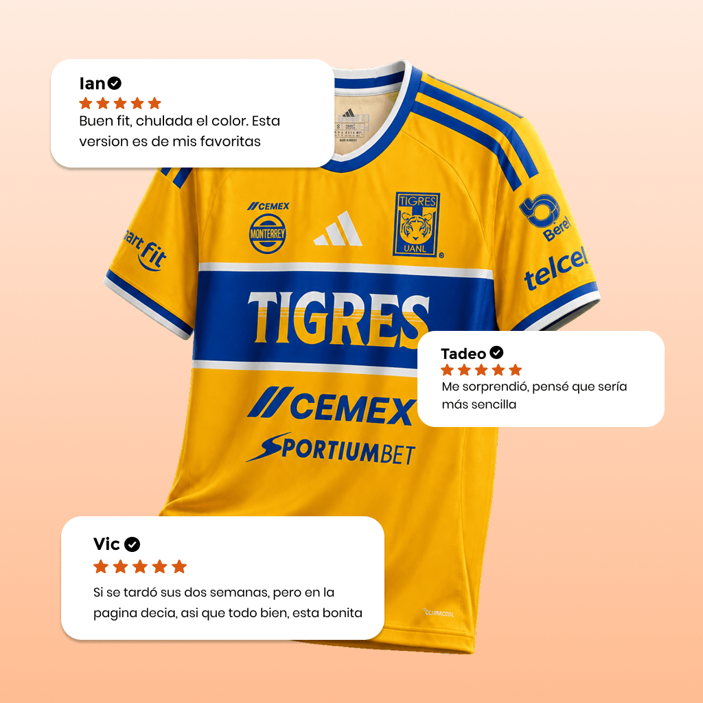 Jersey Tigres UANL 2026/27 Local - Fifas Club