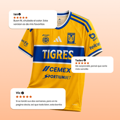 Jersey Tigres UANL 2026/27 Local - Fifas Club