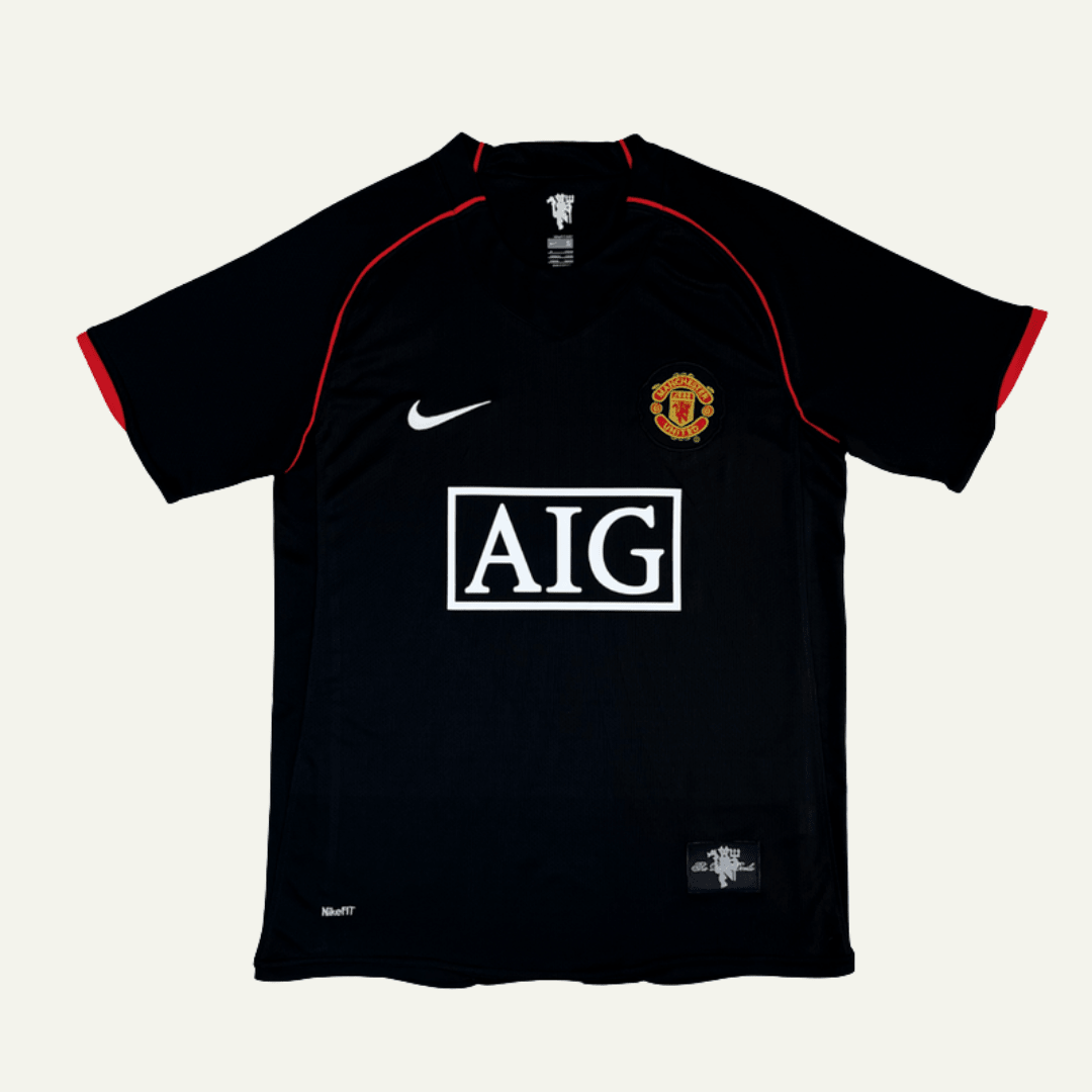 Manchester United 2007/08 Visitante - Express - Fifas Club | Corta